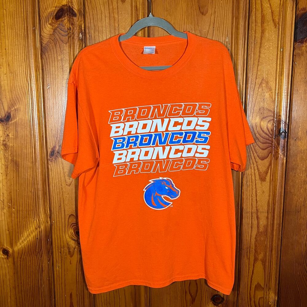 American Vintage L College Graphic Tee Orange Regular